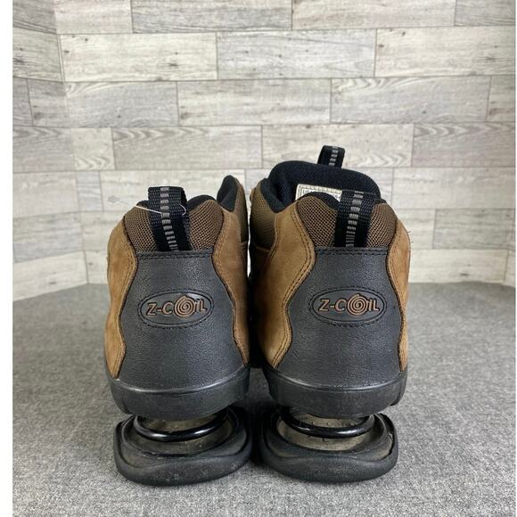 Z Coil Desert Hiker Boots Men’s 9 Brown Coil Spring Leather Comfort main image 6